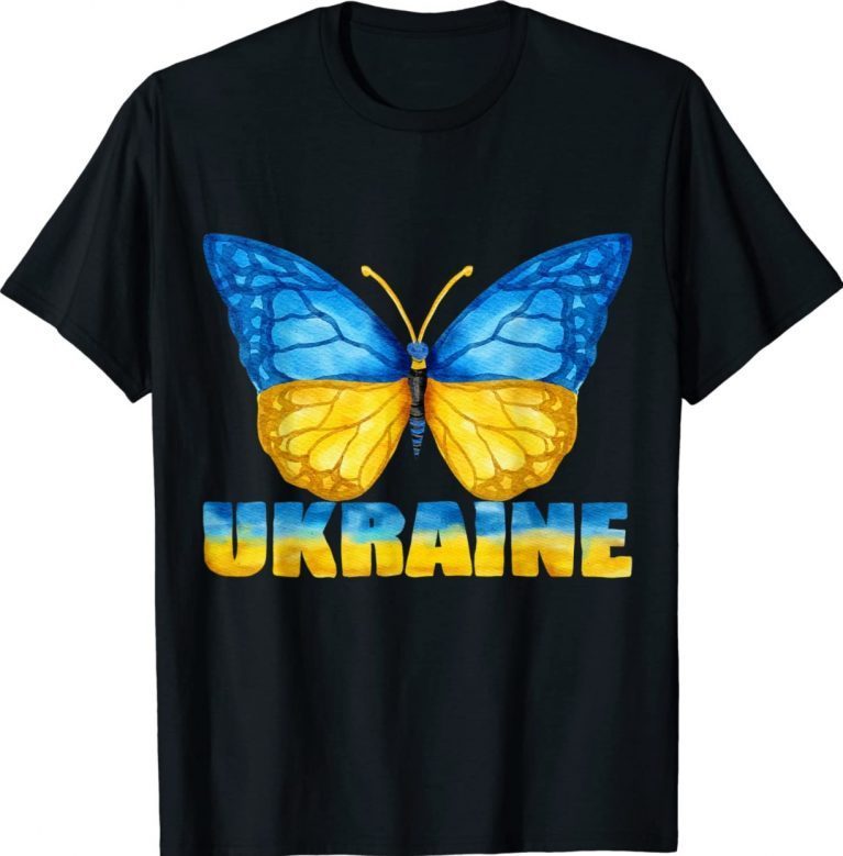 Ukrainian Butterfly Vintage TShirt