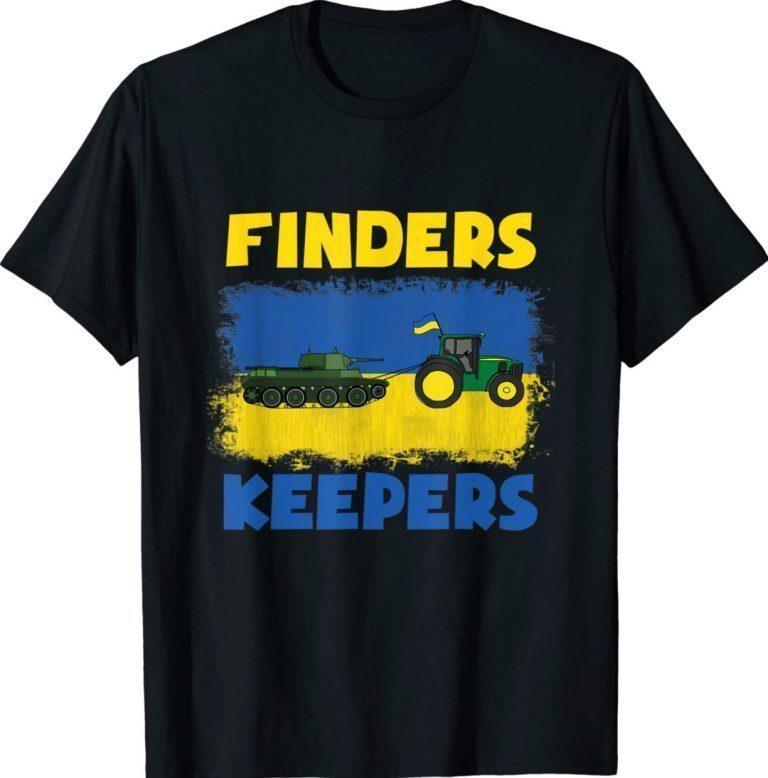 Finders Keepers Ukraine Support Vintage T-Shirt