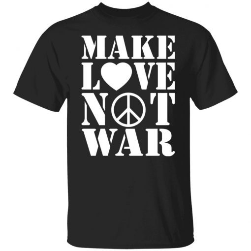 Make Love Not War Support Ukraine Shirt