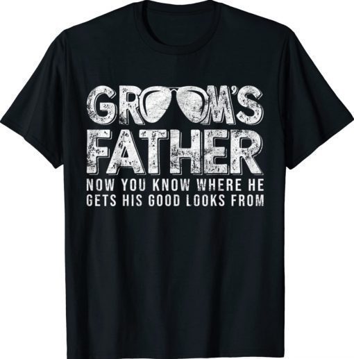 Rehearsal Dinner Father of the Groom Fathers Day 2022 TShirt