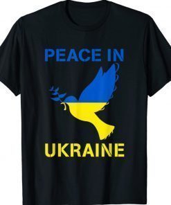 Peace in Ukraine Dove Stand with Ukraine Support Ukraine Vintage Shirts