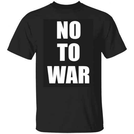 No To War Support Ukraine T-Shirt