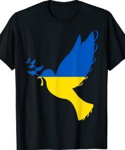 Peace in Ukraine Peaceful Dove Pullover 2022 Shirts