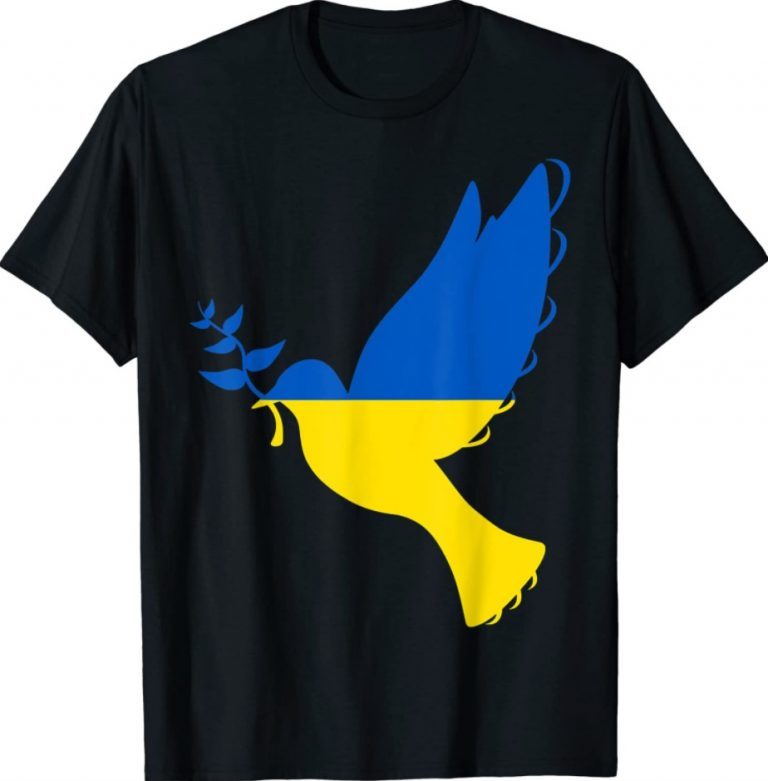 Peace in Ukraine Peaceful Dove Pullover 2022 Shirts