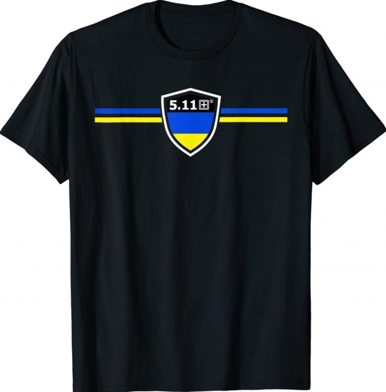 5.11 Ukraine Flag President Zelensky Support Ukraine Unisex TShirt