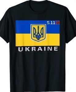 5.11 President Zelensky Support Ukraine Flag Shirts