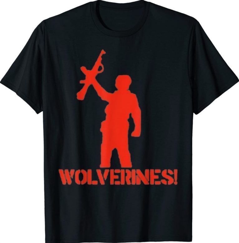 Official Wolverines Support Ukraine T-Shirt