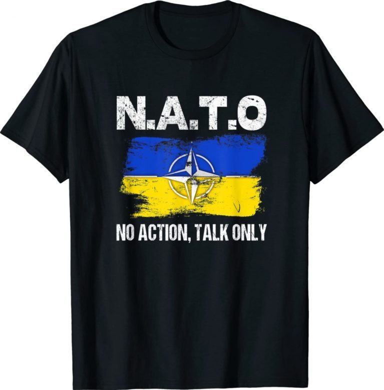 NATO No Action Talk Only Vintage T-Shirt