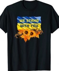 Anti Putin Ukraine Sunflowers Anti Russian Pro Ukrainian Vintage Shirts