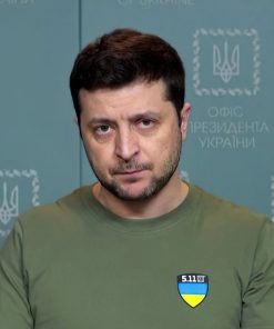 5.11 Ukraine Zelensky Ukrainian Flag Tee Shirt