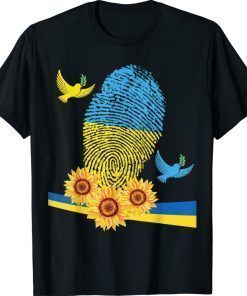 Sunflow Ukraine Yellow and Blue Ukraine Colors T-Shirt