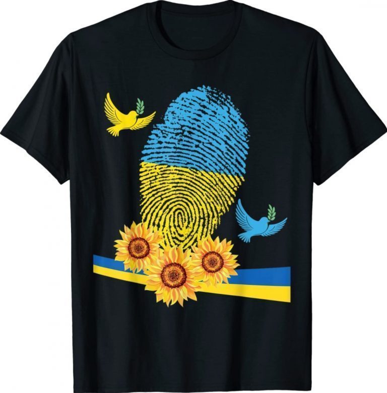 Sunflow Ukraine Yellow and Blue Ukraine Colors T-Shirt