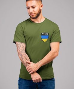 Vintage Logo 5.11 Stand With Ukraine T-Shirt