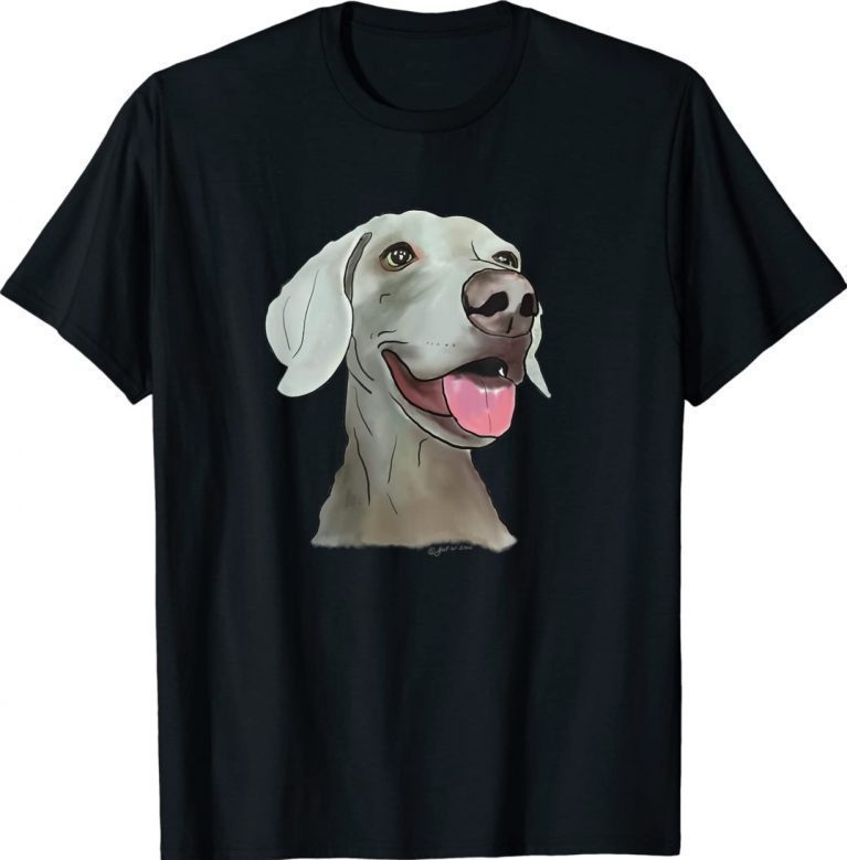 Weimaraner Dog Living the Life Gift TShirt