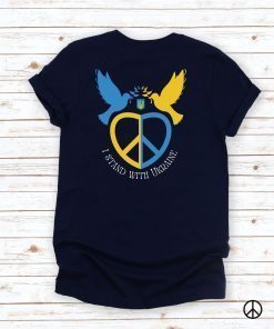Ukraine Freedom and Peace Dove Stand With Ukraine Strong Shirts