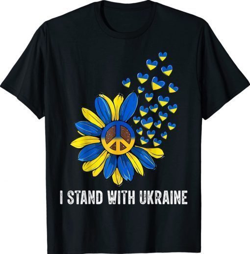 Support Ukraine I Stand With Ukraine Ukrainian Flag Vintage Shirts