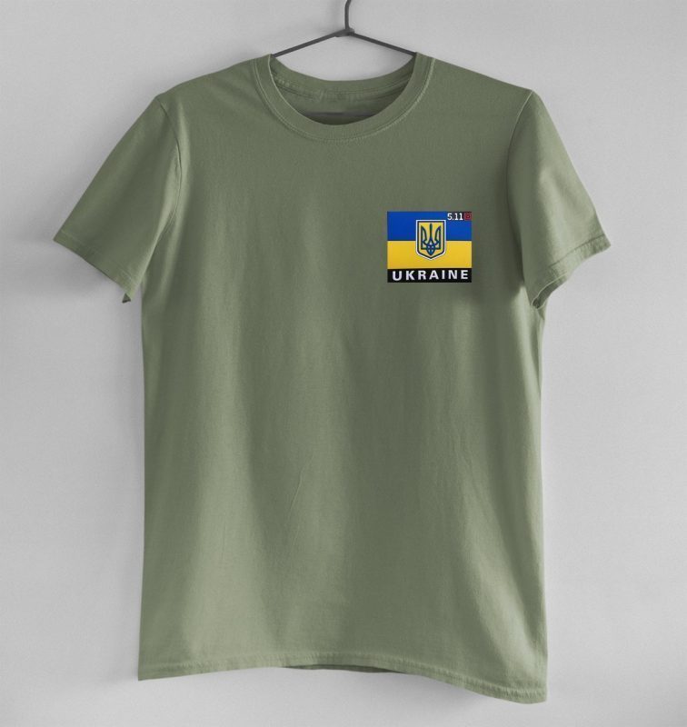 5.11 Ukraine Ukrainian Shirt, Ukraine Strong Tactical Ukrainian Flag Shield Shirt, Slava Ukraini Shirt, Support Ukraine Shirt