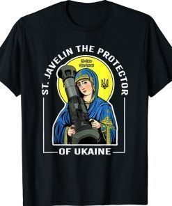 St. Javelin The Protector Of Ukraine Vintage Shirts