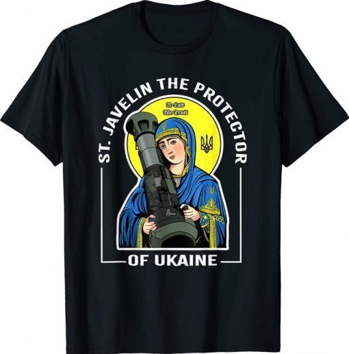 St. Javelin The Protector Of Ukraine Vintage Shirts