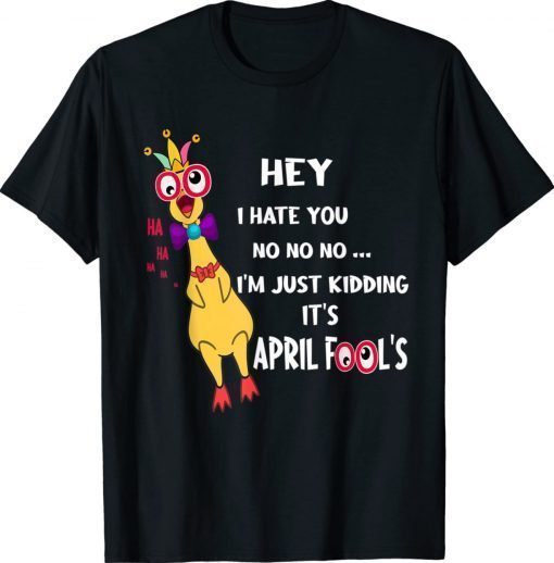 Funny Joke Pranks 1st April Fools Happy April Fools Day 2022 Tee Shirt