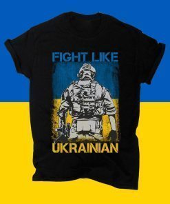 Ukraine Fight Like Ukrainian Support Ukraine Vintage TShirt