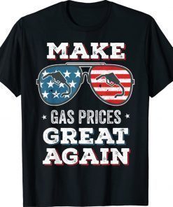 Make Gas Prices Great Again Driving Funny TShirt