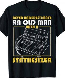 Synthesizer Synth Keyboard Electronic Musicians Modular Unisex TShirt