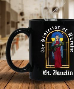 St. Javelin The Protector Of Ukraine Saint Javelin Mugs