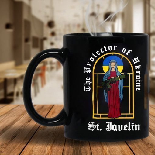 St. Javelin The Protector Of Ukraine Saint Javelin Mugs