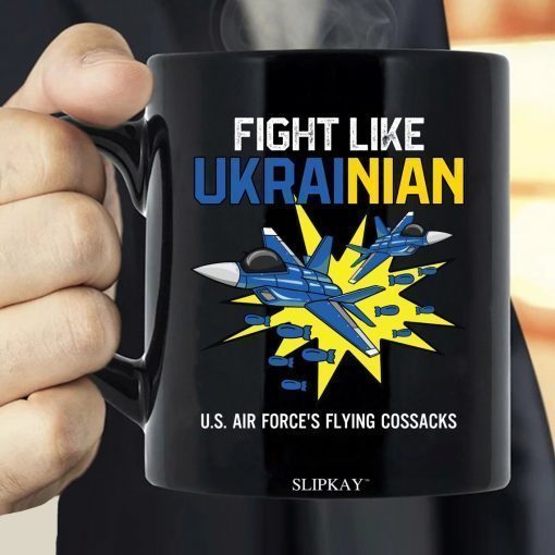 Fight Like Ukrainian Vintage Mug