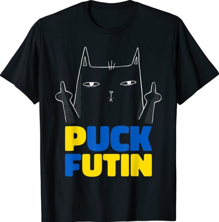 Cat Puck Futin Stop War TShirt