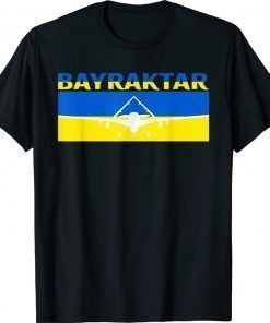Ukraine Flag Bayraktar TB2 Turkish Drone Shirts
