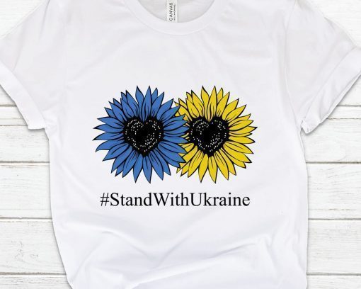 Stand with Ukraine Sunflower No War Shirts