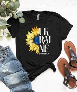 Sunflower Peace Love Ukraine Stop War Shirt