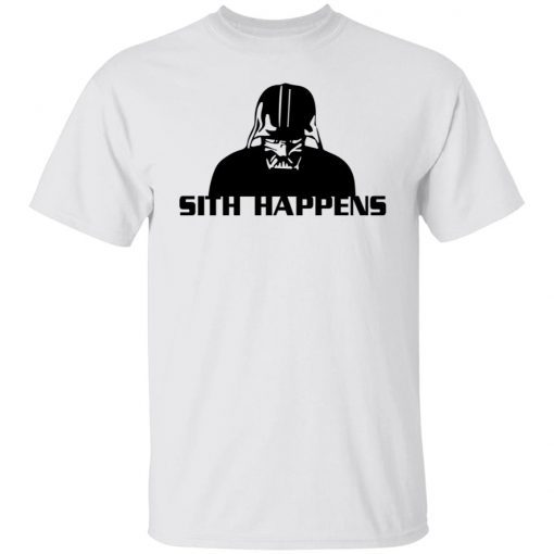 Darth Vader Sith Happen Unisex TShirt