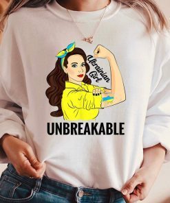 Ukrainian Girl Unbreakable Anti War T-Shirt