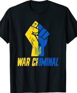War Criminal Biden 2022 T-Shirt