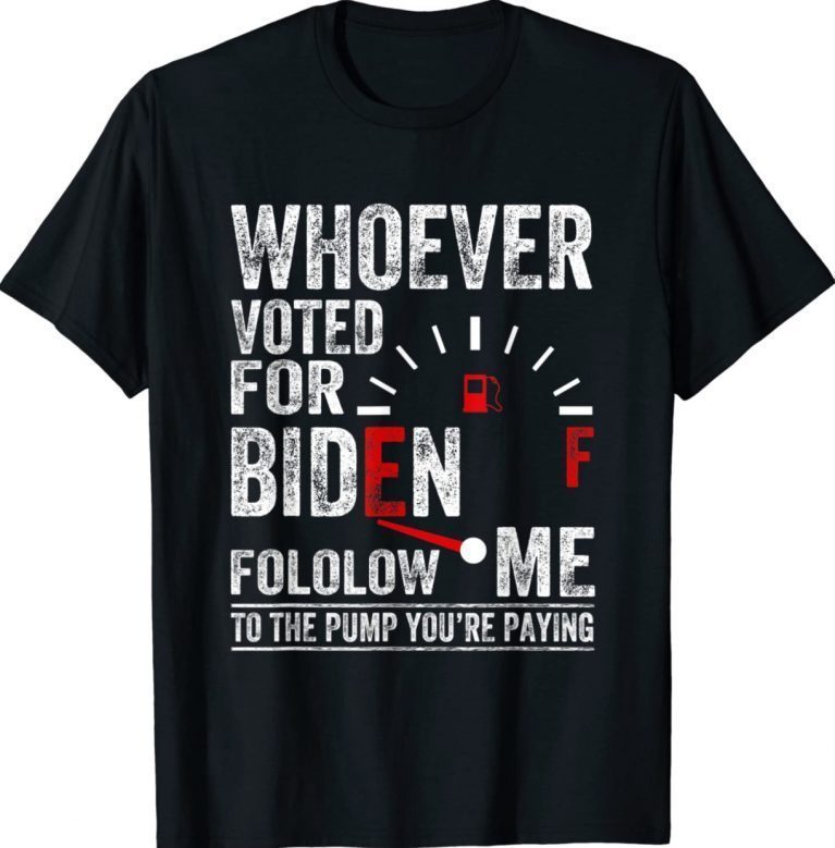 Official Anti President Joe Biden Owes Republican Gas Money T-Shirt