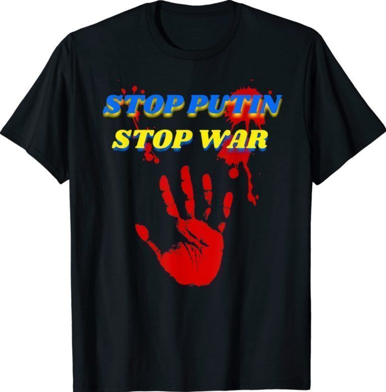 Stop Putin, Stop War, Support Ukraine, Stand With Ukraine Vintage Shirts