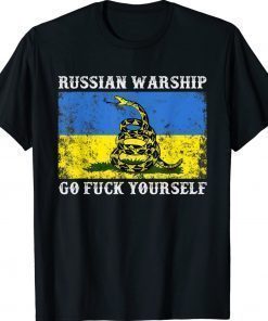 Stand With Ukraine Russian Go Fuck Yourself Vintage TShirt