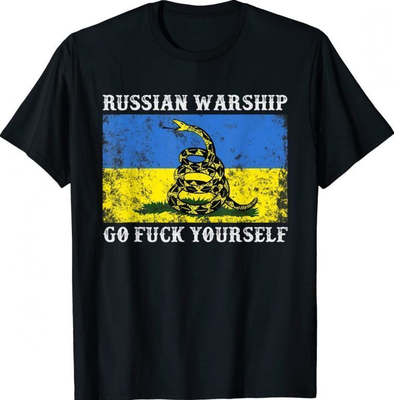 Stand With Ukraine Russian Go Fuck Yourself Vintage TShirt