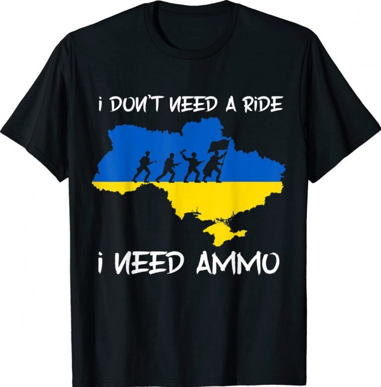 I don't need a ride I need ammo vintage tshirt