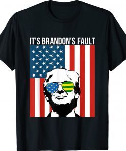Pro Trump American Flag Sunglasses Anti Joe Biden Unisex Shirts