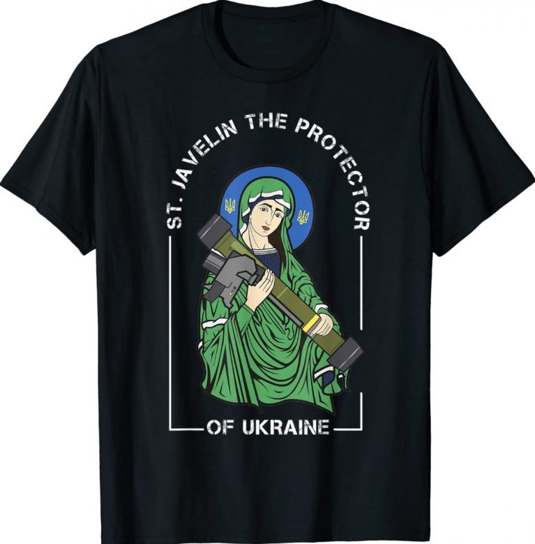 St. Javelin The Protector of Ukraine Strong Shirt