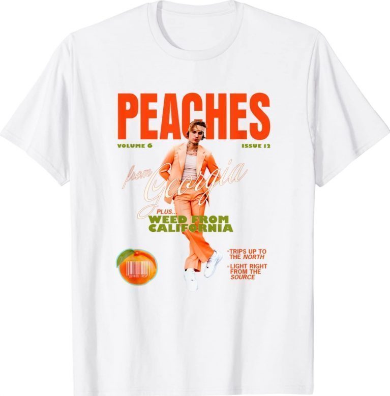 Justin Bieber Peaches White 2022 TShirt