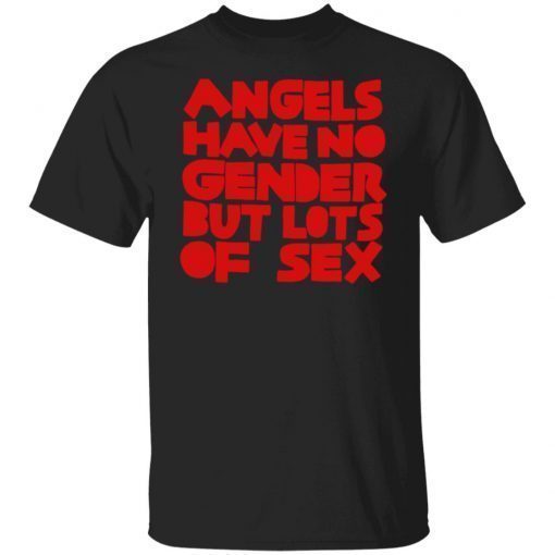 Angels Have No Gender But Lots Of Sex Tee Shirt