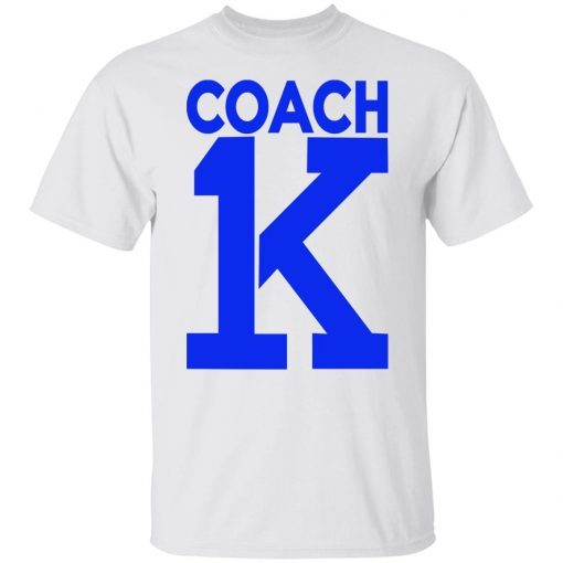 Coach Mike Krzyzewski 1000 Game Wins Vintage TShirt