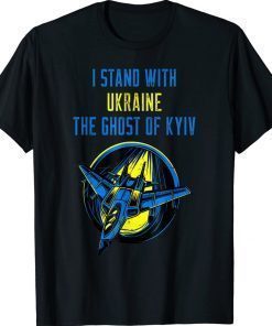 The Ghost Of Kyiv I Stand With Ukraine Vintage TShirt