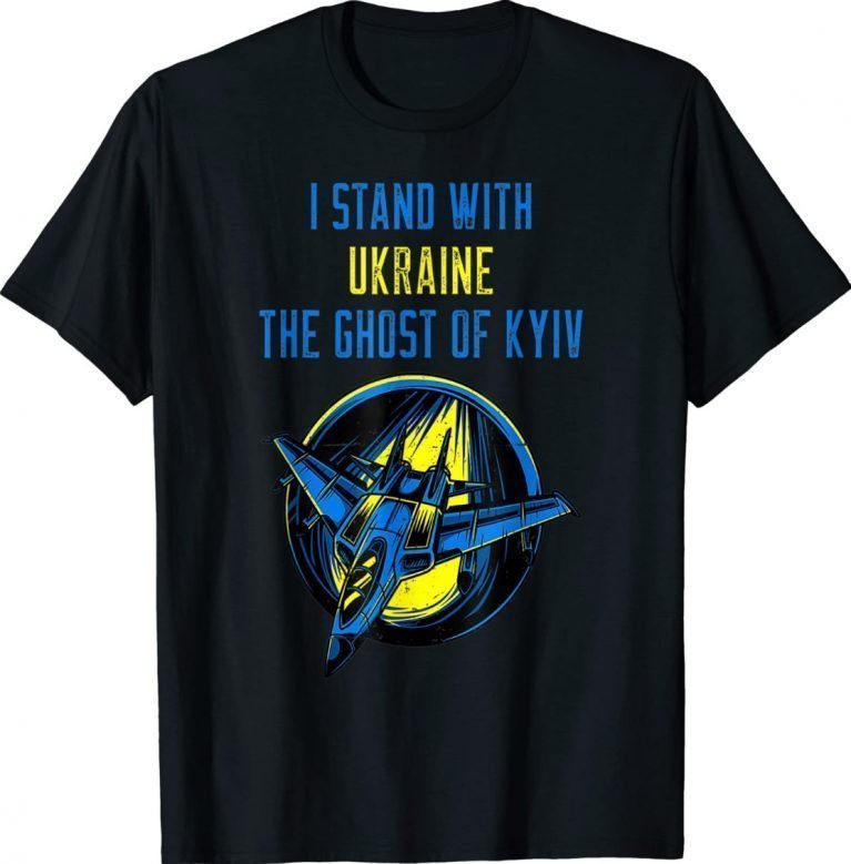 The Ghost Of Kyiv I Stand With Ukraine Vintage TShirt