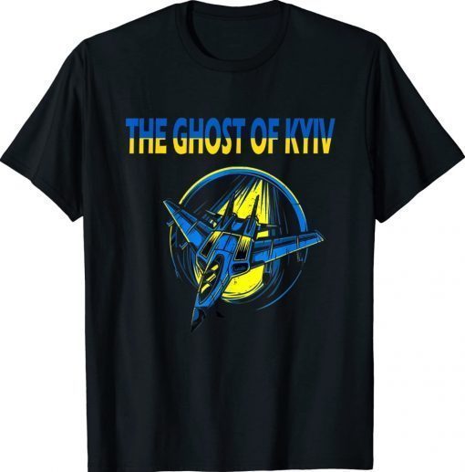 Ghost of Kyiv Ace Pilot I Stand with Ukranie Tee Shirt